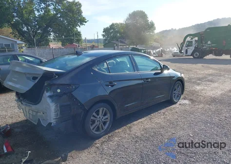 2018 Hyundai Elantra Sel from USA, damaged, VIN 5NPD84LFXJH217187
